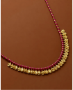 Collier Nomade Pampilles Rubis | Birdy Coup de Cœur