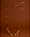 Collier Nomade Pampilles Rubis | Birdy Coup de Cœur