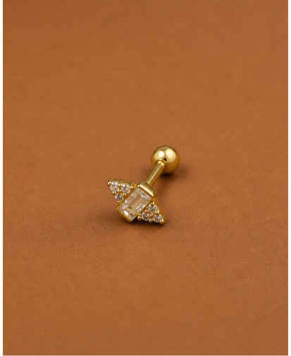 Piercing Jonas Plaqué Or | Birdy Coup de Cœur