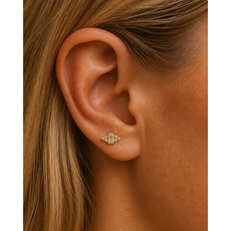Piercing Jonas Plaqué Or | Birdy Coup de Cœur