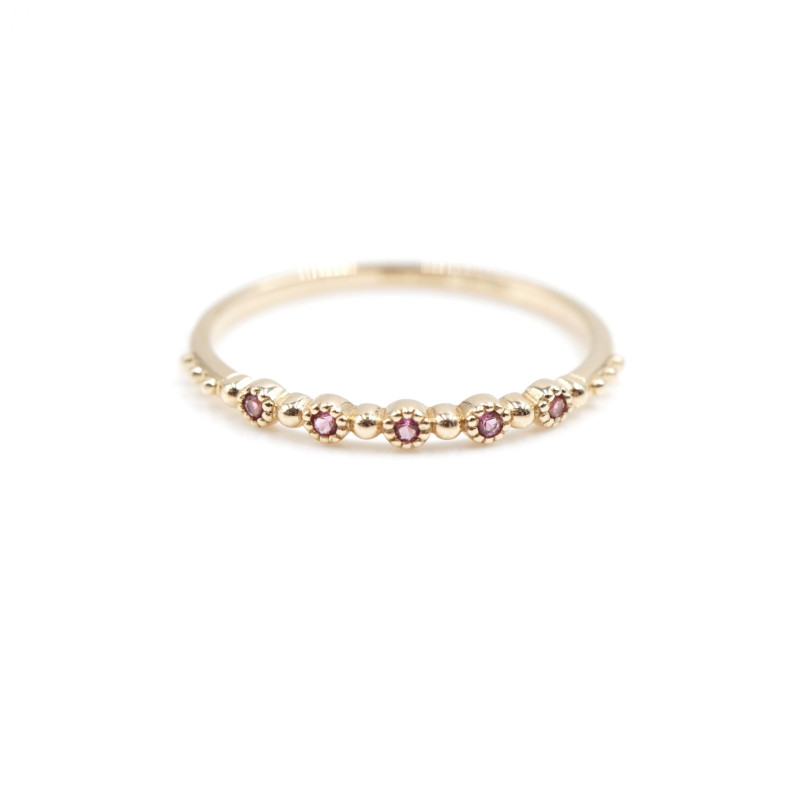 Bague Nina Small Pink