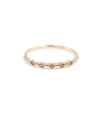 Bague Nina Small Pink
