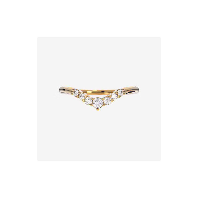Bague Couronne Diamants