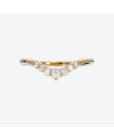 Bague Couronne Diamants