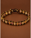 Bracelet Holly Œil de Tigre & Navettes Multicolores | Birdy Paris