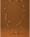 Sautoir Pia Pyrite 3-en-1 | Bijou Best-Seller Birdy Paris